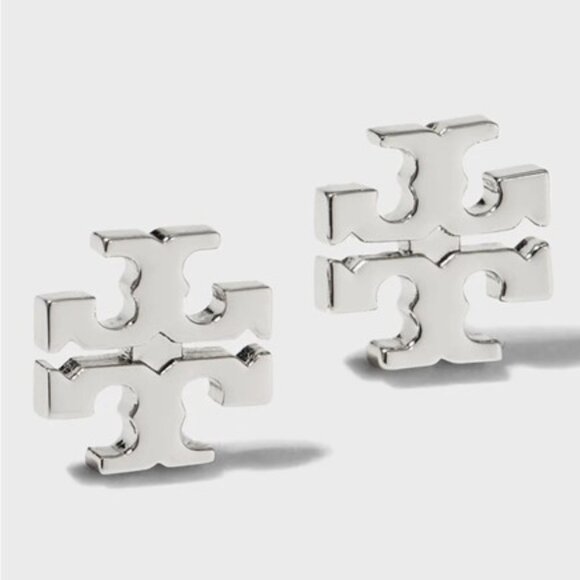 Tory Burch Kira Stud Earrings w Dust Bag NWT - Picture 1 of 3